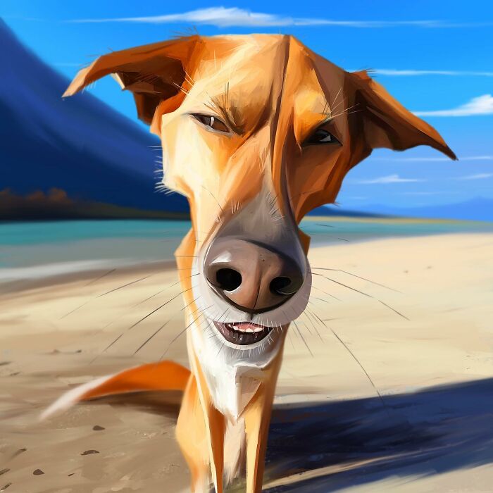 Have Fun With The Fabulous Portraits Of Albeniz Rodriguez, The Artist Who Shows The Happy Side Of Animals (41 Pics)