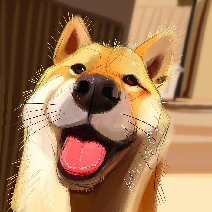 Have Fun With The Fabulous Portraits Of Albeniz Rodriguez, The Artist Who Shows The Happy Side Of Animals (41 Pics)