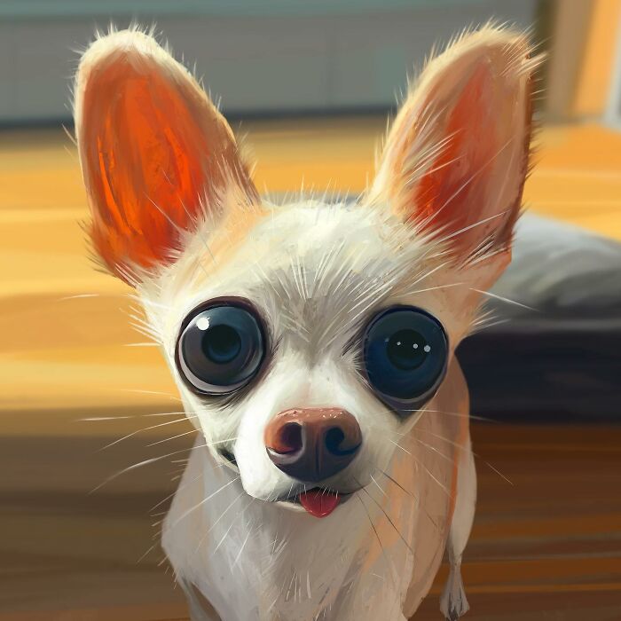 Have Fun With The Fabulous Portraits Of Albeniz Rodriguez, The Artist Who Shows The Happy Side Of Animals (41 Pics)