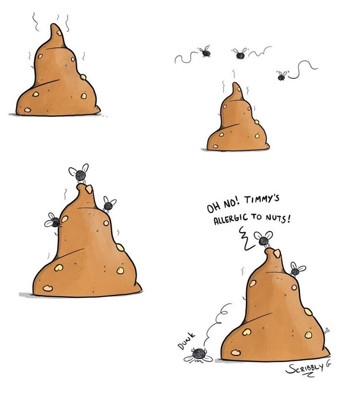 Artist’s 26 New Dark Comics That Always Come With Hilarious Twist