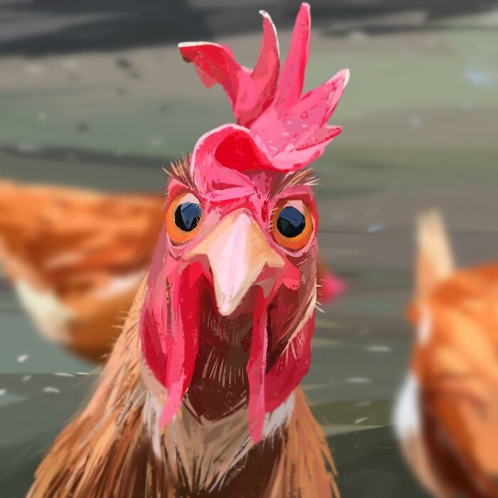 Have Fun With The Fabulous Portraits Of Albeniz Rodriguez, The Artist Who Shows The Happy Side Of Animals (41 Pics)