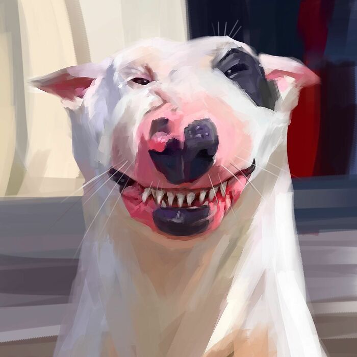 Have Fun With The Fabulous Portraits Of Albeniz Rodriguez, The Artist Who Shows The Happy Side Of Animals (41 Pics)