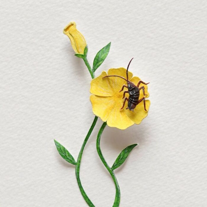 All The Beauty Of Nature Shown In Paper Cutouts By An Indian Artist