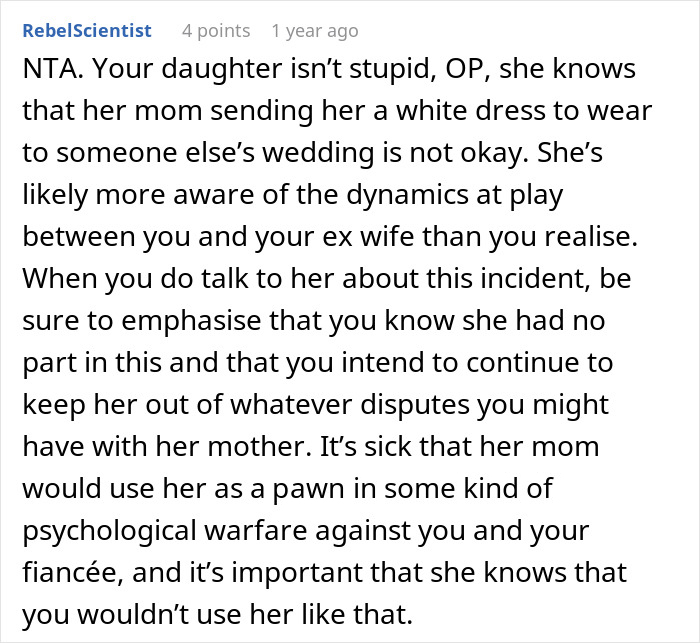 Groom Returns The Dress His Ex-Wife Got His Daughter For The Wedding, Major Drama Ensues Groom Returns The Dress His Ex-Wife Got His Daughter For The Wedding, Major Drama Ensues