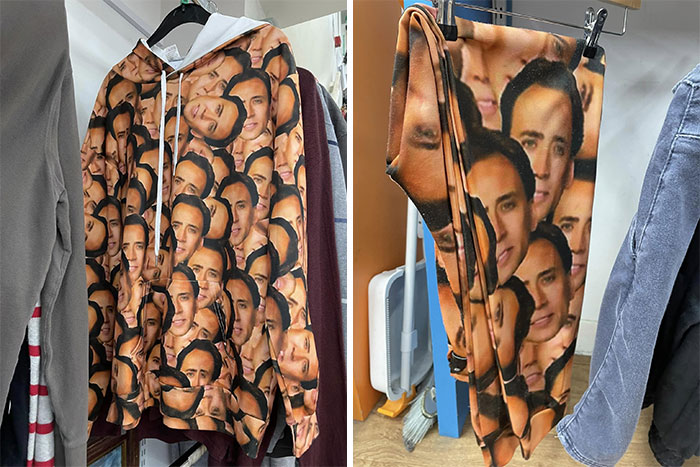 Found This Creepy Tracksuit At Age UK In Hale. I've Left It There For You Because I Don’t Want It