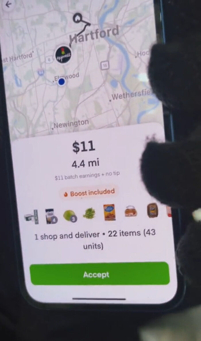 Instacart Driver Urges Other Drivers To Skip Orders That Don’t Tip, And The Internet Has Thoughts Instacart Driver Urges Other Drivers To Skip Orders That Don’t Tip, And The Internet Has Thoughts