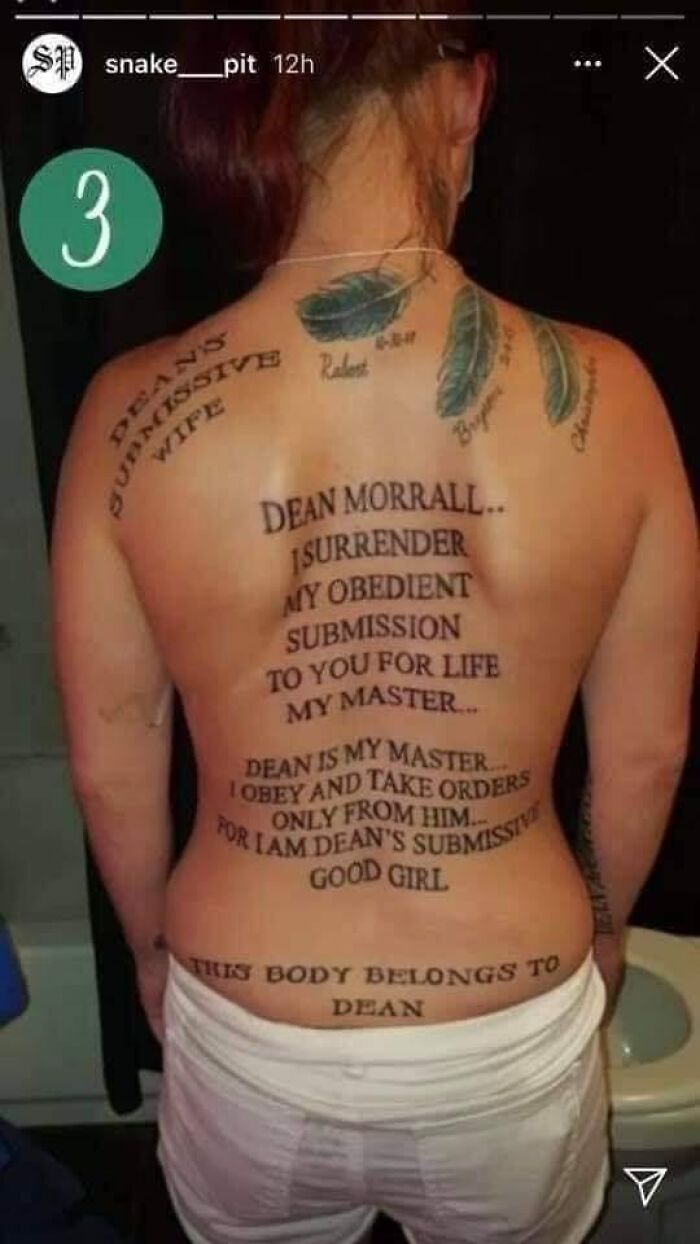 40 Real-Life Tattoos That Could Be Called Permanent Mistakes