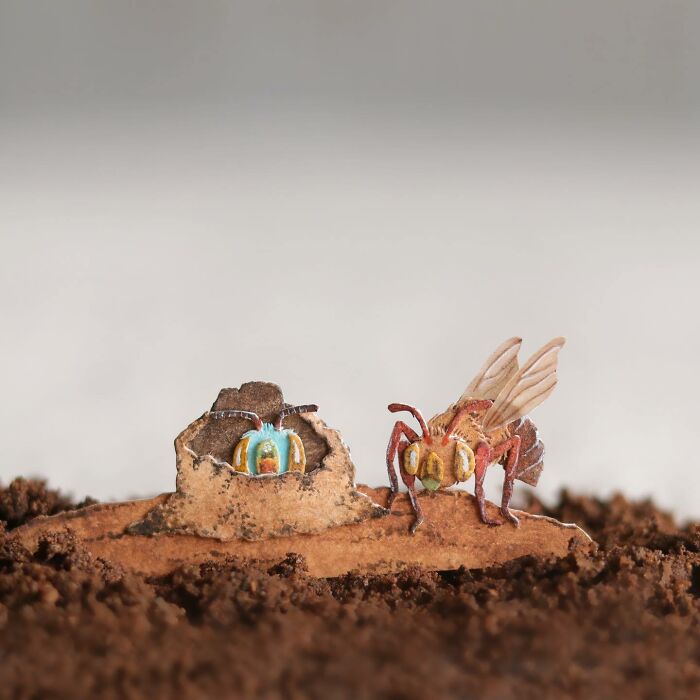 All The Beauty Of Nature Shown In Paper Cutouts By An Indian Artist