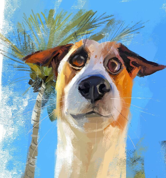 Have Fun With The Fabulous Portraits Of Albeniz Rodriguez, The Artist Who Shows The Happy Side Of Animals (41 Pics)