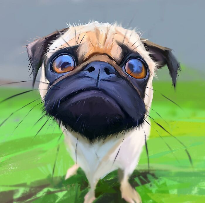 Have Fun With The Fabulous Portraits Of Albeniz Rodriguez, The Artist Who Shows The Happy Side Of Animals (41 Pics)