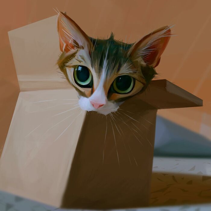 Have Fun With The Fabulous Portraits Of Albeniz Rodriguez, The Artist Who Shows The Happy Side Of Animals (41 Pics)