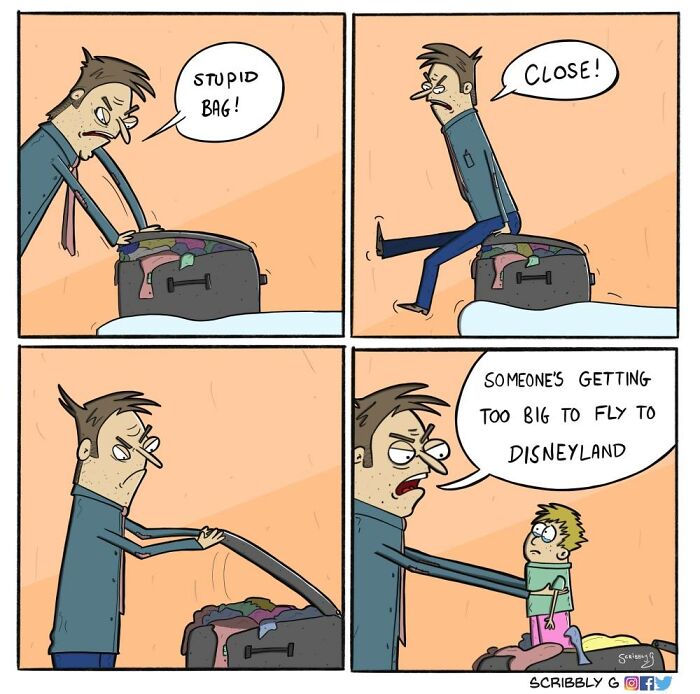 Artist’s 26 New Dark Comics That Always Come With Hilarious Twist