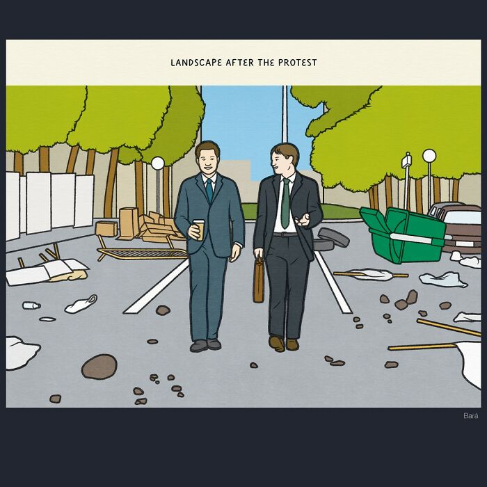 Incisive And Hard-Hitting New Comics By Artist Santiago Bará (24 Pics)