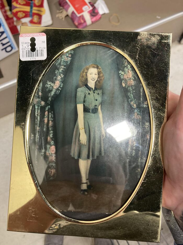 I Got This At Goodwill. I Couldn’t Leave Her Behind. She’s My Aunt Sandy Now