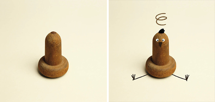 Creative Illustrator Sees Life In Everyday Street Objects