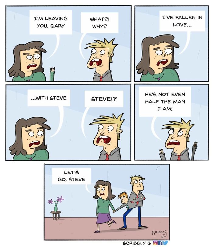 Artist’s 26 New Dark Comics That Always Come With Hilarious Twist