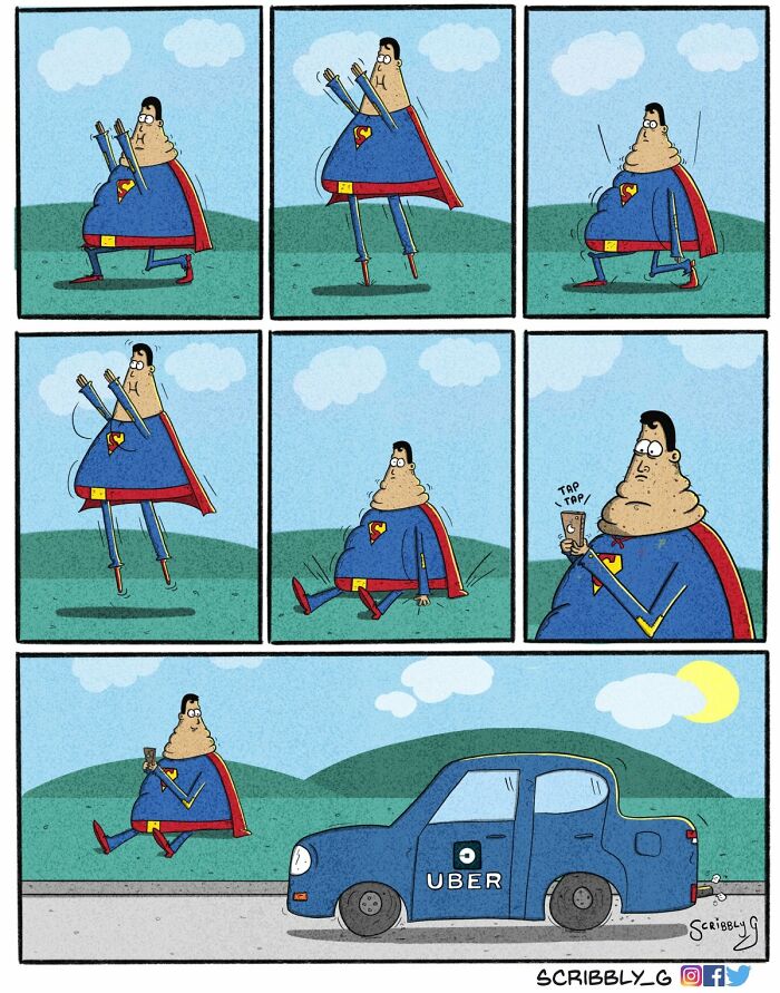 Artist’s 26 New Dark Comics That Always Come With Hilarious Twist