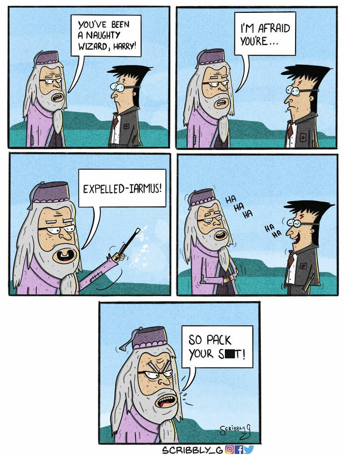 Artist’s 26 New Dark Comics That Always Come With Hilarious Twist