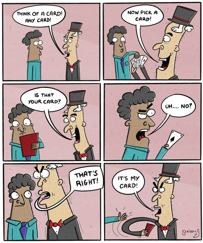 Artist’s 26 New Dark Comics That Always Come With Hilarious Twist