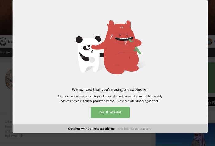 No Bored Panda, Fuck You