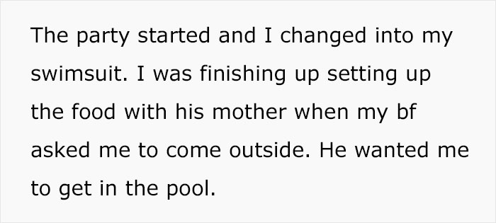 Woman Was About To Check Out In-Laws' New Pool, Only To Learn Women Are Not Allowed To Use It, Refuses To Ever Come Back Woman Was About To Check Out In-Laws' New Pool, Only To Learn Women Are Not Allowed To Use It, Refuses To Ever Come Back