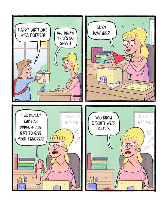 Artist’s 26 New Dark Comics That Always Come With Hilarious Twist