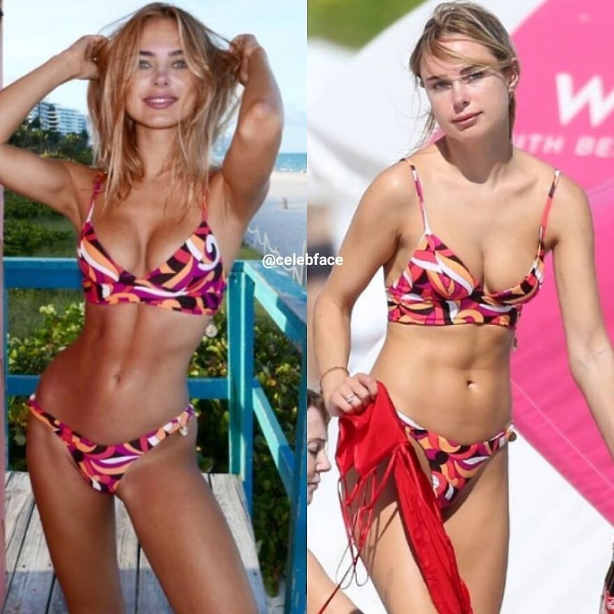 "Welcome To Reality"-Instagram Account With More Than 1 Million Followers Unmasks Edited Photos "Welcome To Reality"-Instagram Account With More Than 1 Million Followers Unmasks Edited Photos
