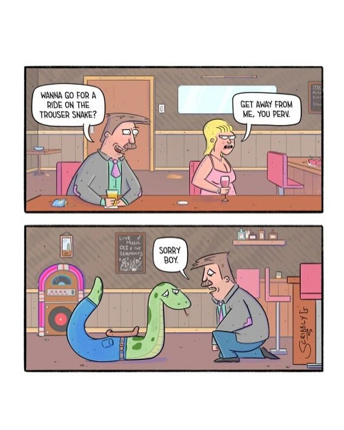 Artist’s 26 New Dark Comics That Always Come With Hilarious Twist