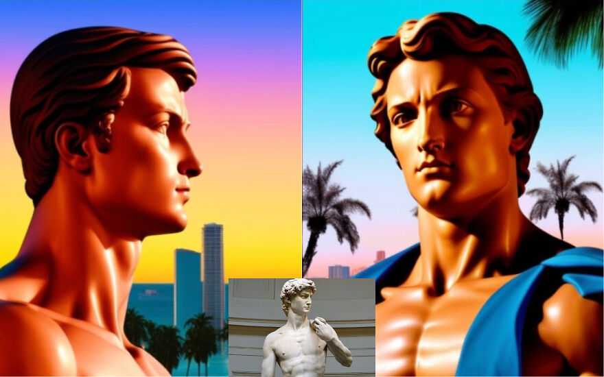 David Of Michelangelo In Gta