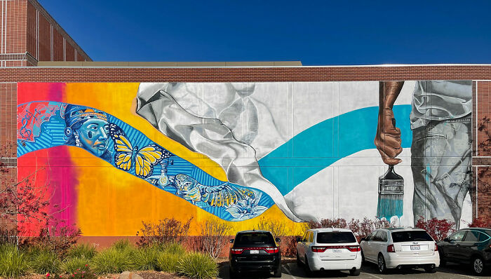 One Of Many Murals In Downtown Livermore, Ca, USA