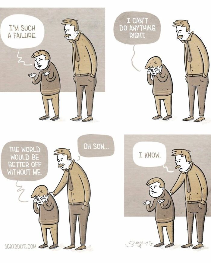 Artist’s 26 New Dark Comics That Always Come With Hilarious Twist