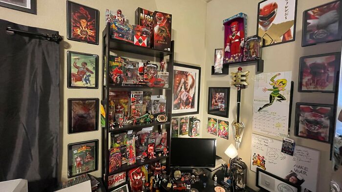 Red Mighty Morphin' Power Rangers