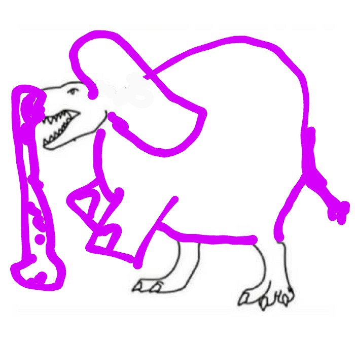 Tyrannosaurus Relephant