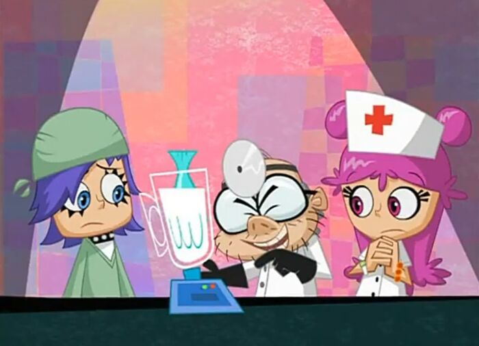 Hi Hi Puffy Amiyumi cartoon with Ami, Yumi and Kaz