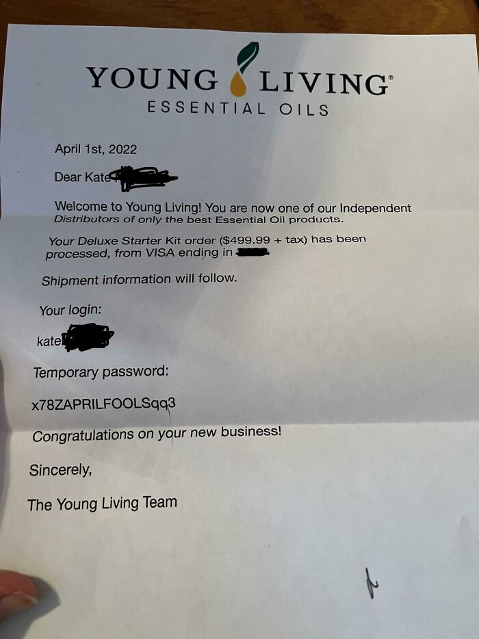 Last Minute April Fool I Did For My Husband