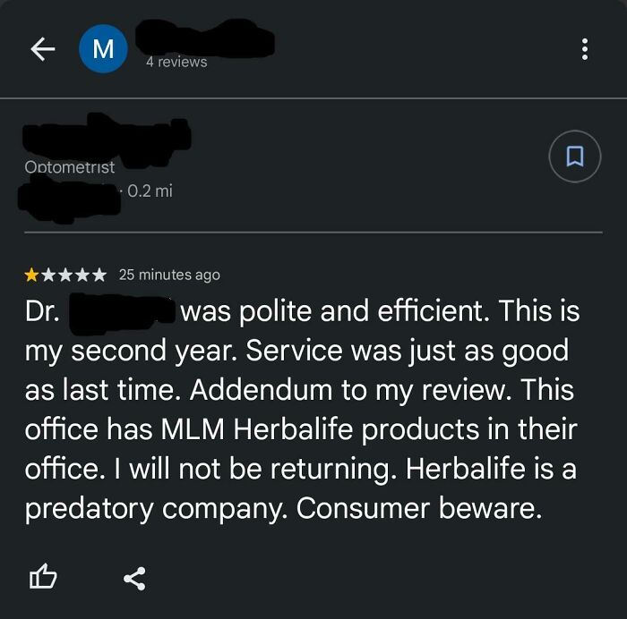 My Optometrists Office, Of All F***ing Places