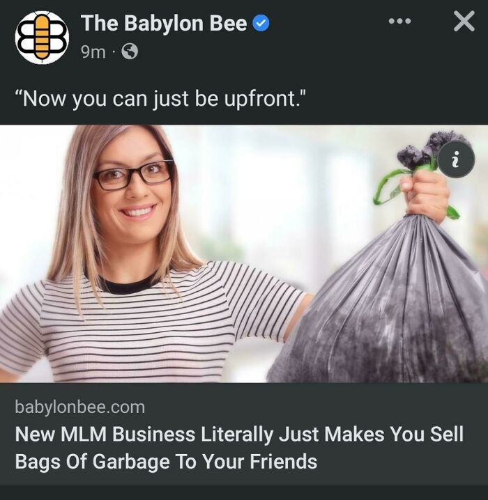 Just Getting Straight To The Point