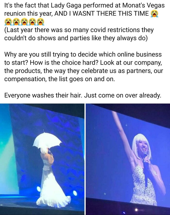 "Lady Gaga" At Monat Reunion