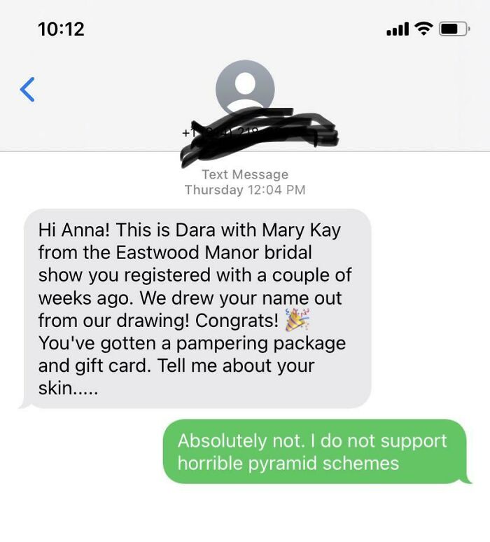 Got Sent This Shit After A Bridal Expo I Didn’t Even Go To But Got Tickets For