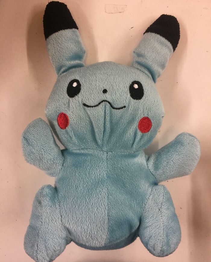 Pikablu At A Local Thrift Shop