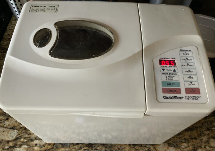 Made Pizza Last Night, And It Occurred To Me That I've Had This Bread Machine For About 25 Years. It's Always Worked Flawlessly