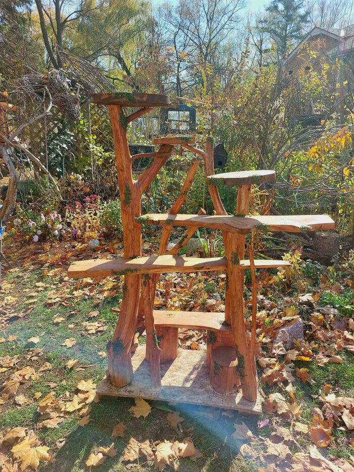 I've Been Making These Plant Shelves Recently Out Of Hand Planed And Sanded Wood