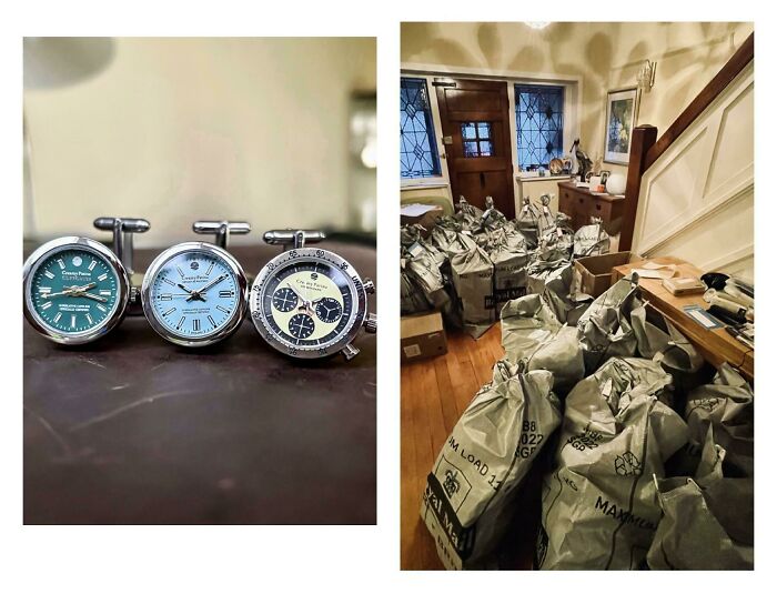 A Month Ago I Put My Teeny Tiny Working, Watch Cufflinks On Reddit - And Reddit Blew Us Up!