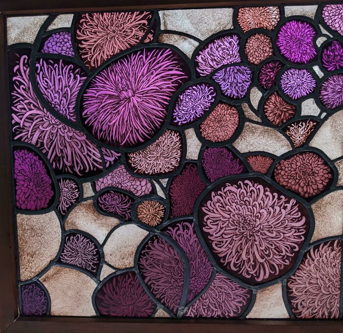 Stained Glass Window I Made A Few Years Ago