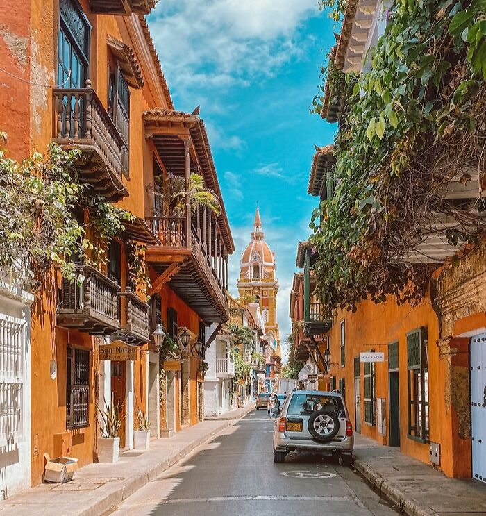 View of Cathedral Tower from the street