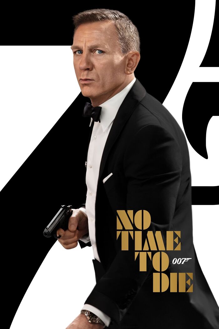 Movie poster for "No Time To Die"