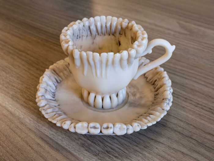 ¿Te apetece una taza de dientes?