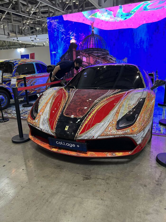 This Ferrari I Saw In A Motorshow