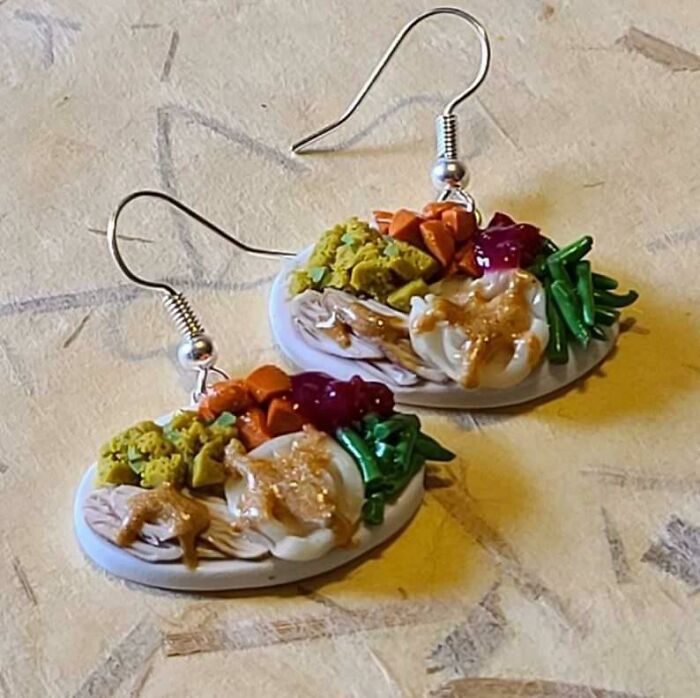 Thanksgiving Dinner… Earrings?