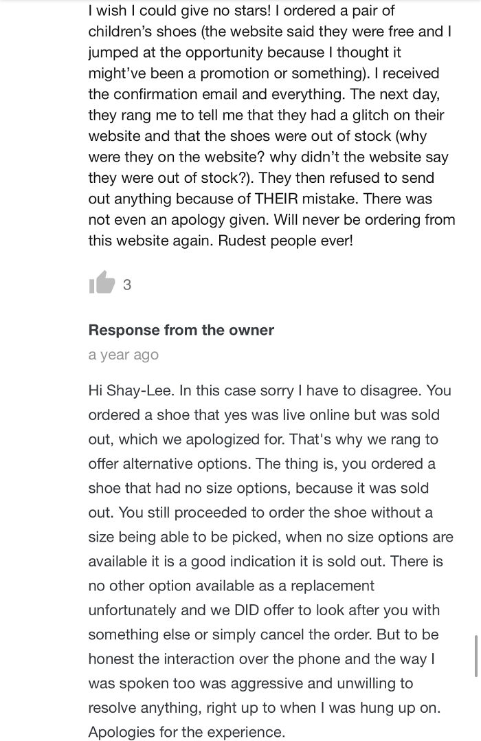 This Google Review For A Friendly Australian Skate Shop